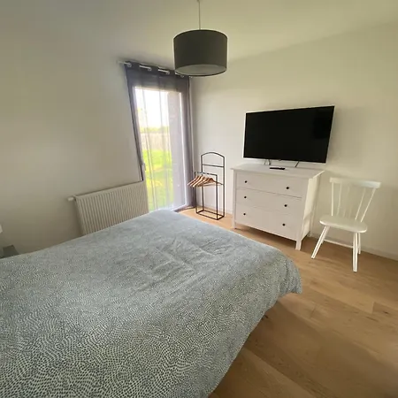 Sangatte-calais - Terrasse Vue - 2 Min A Pied De La Oda ve Kahvaltı