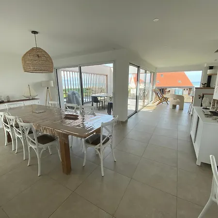 Sangatte-calais - Terrasse Vue - 2 Min A Pied De La 桑加特