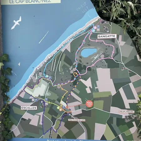 Sangatte-calais - Terrasse Vue - 2 Min A Pied De La